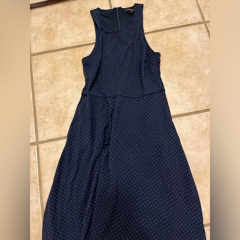 Women’s petite banana republic navy dress